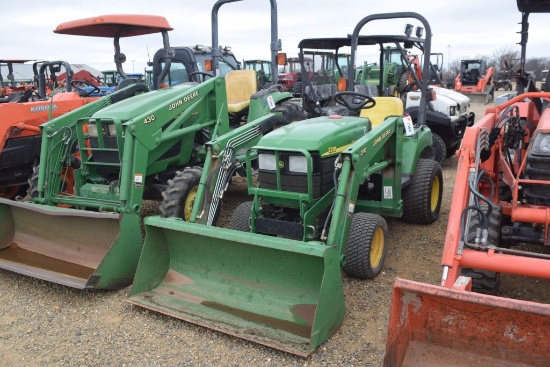 JD 2210 ROPS W/LDR&BUCKET NEEDS PUMP BUSHINGS