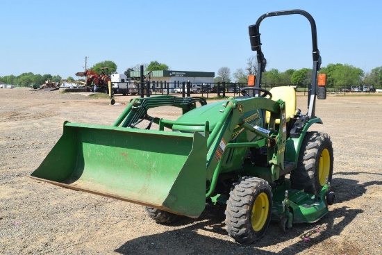 JD 2025R 4WD ROPS W/LDR&BUCKET 383HRS