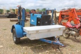 WELDING TRAILER W/MILLER BOBCAT 225 WELDER NO TITLE
