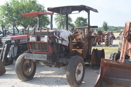 CASE 2WD CANOPY BURNT SALVAGE