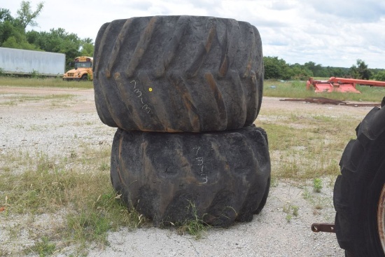 SKIDDER TIRES AND WHEELS