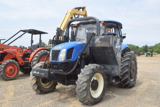NH TS115A C/A 4WD W/SIDE BOOM MOWER