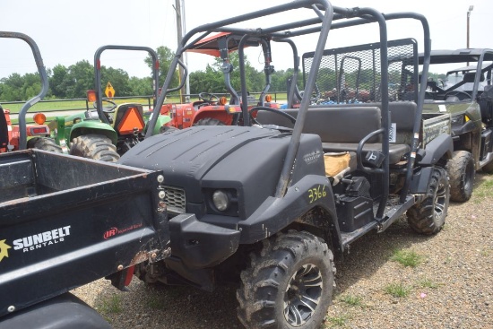 4010 KAWASAKI MULE POWER STEERING 4WD CREW CAB