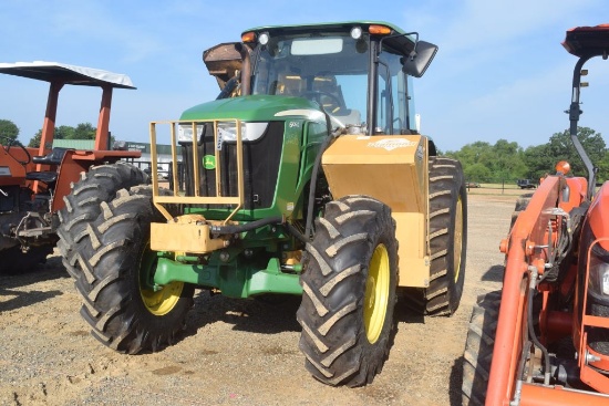 6105D 4WD C/A W/SIDE BOOM MOWER