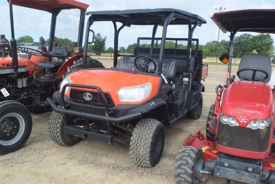 KUBOTA RTV X1140 QUAD SIDE BY SIDE NO TITLE