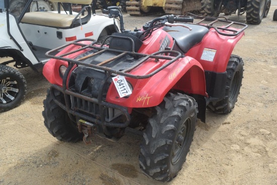 YAMAHA 450 KODIAK 4 WHEELER NO TITLE
