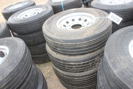 235/80R16 4C5 TIRES AND WHEELS 8 HOLE
