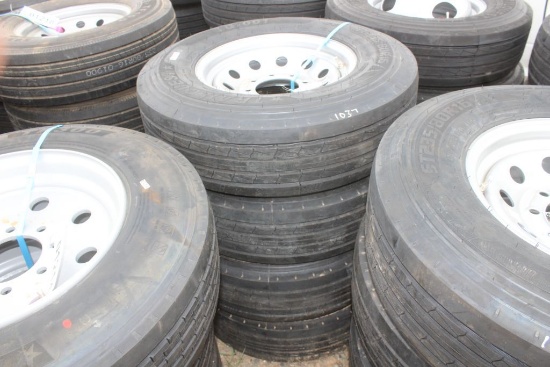 235/80R16 4C5 TIRES AND WHEELS 8 HOLE