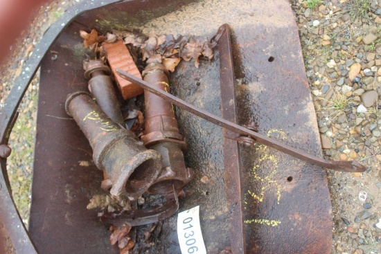 3CT METAL RINGS 3CT WAGON HUBS 1 SINGLE TREE
