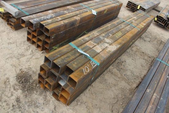 4IN SQ TUBING 16CT 10FT 160FT
