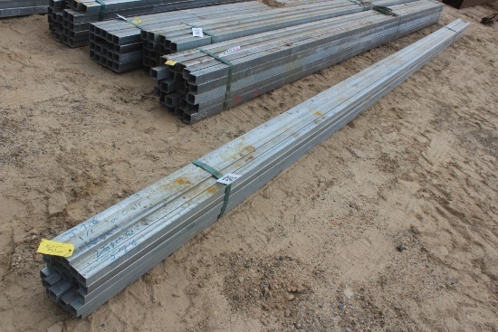 1 1/2 SQ TUBING GAL 25CT 24FT 600FT