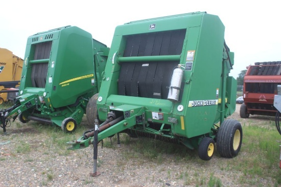 JD 566 ROUND BALER W/ MONITOR