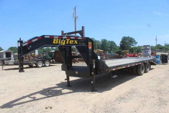 BIG TEX 22' GOOSENECK TRAILER NO TITLE