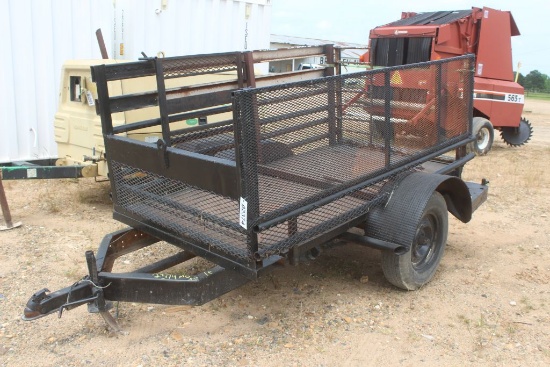 8'   BUMPER PULL TRAILER NO TITLE