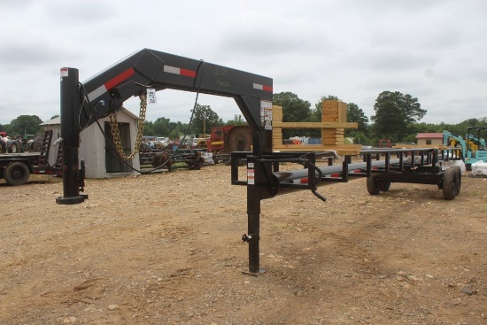 GN INLINE HAY TRAILER W/MSO