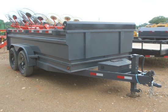 14FT BP DUMP TRAILER NO TITLE
