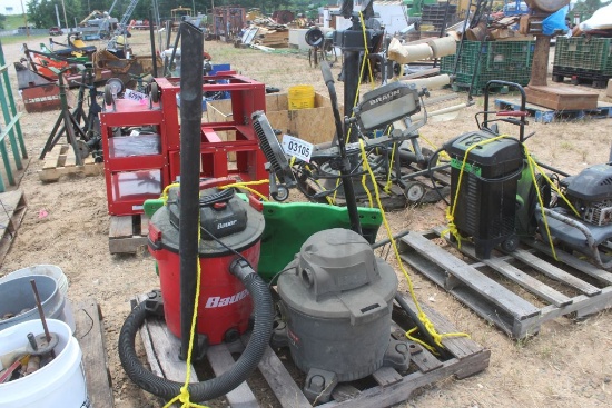 SHOP VAC, SHOP LIGHT, CREEPER
