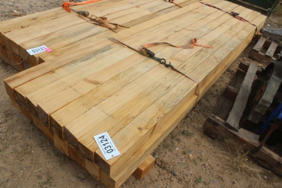 BUNDLE OF 4X4 LUMBER 10FT