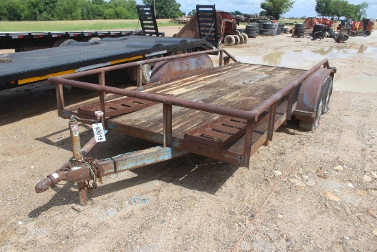 16FT BP UTILITY TRAILER NO TITLE