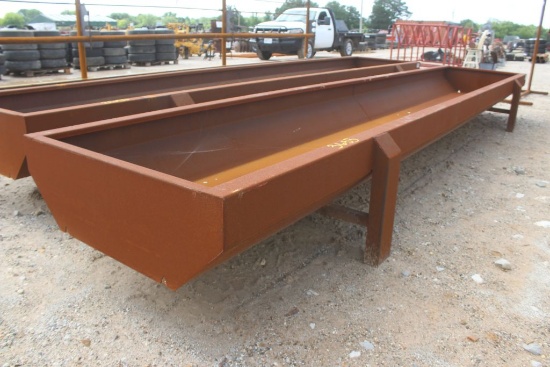 METAL FEED TROUGH