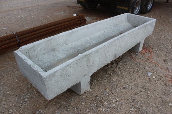 CONCRETE FEED TROUGH