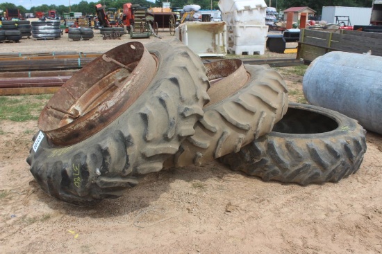 TRACTOR TIRES AND RIMS