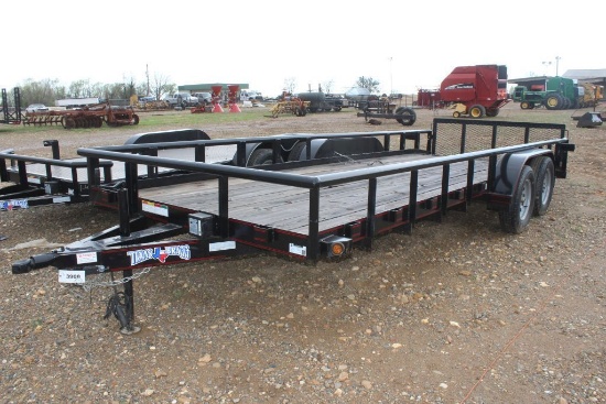 BUMPER PULL UTILITY TRAILER W/TITLE