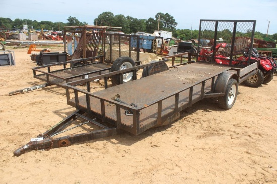 BUMPER PULL ;TRAILER NO TITLE