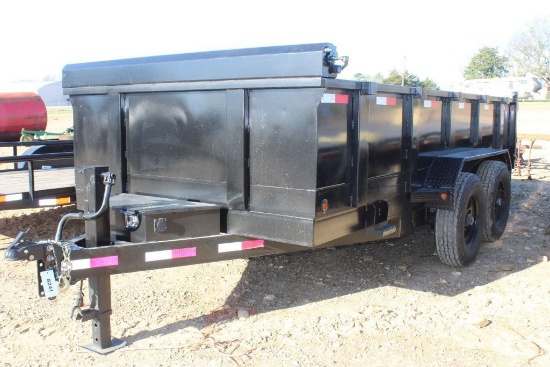 14' BUMPER PULL TRAILER NO TITLE