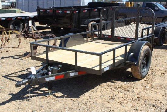 BUMPER PULL 8' UTILTIY TRAILER NO TITLE