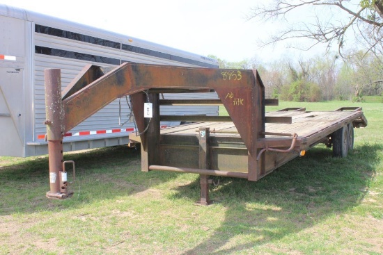 25FT GN UTILITY TRAILER NO TITLE