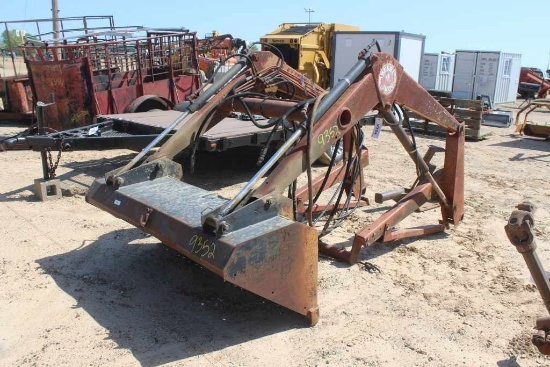 QT 2400 BUSHHOG LOADER W/BRACKETS