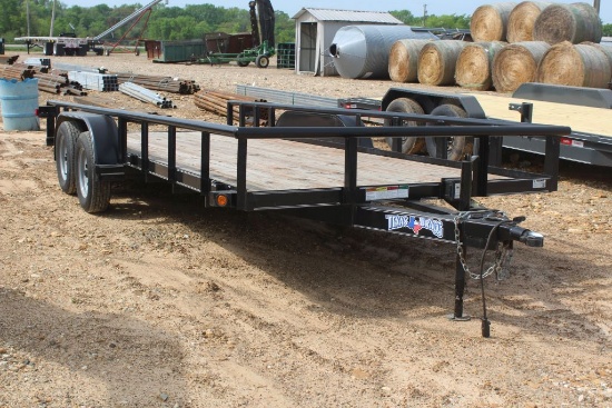 18FT TEXAS BRAGG BP TRAILER NO TITLE