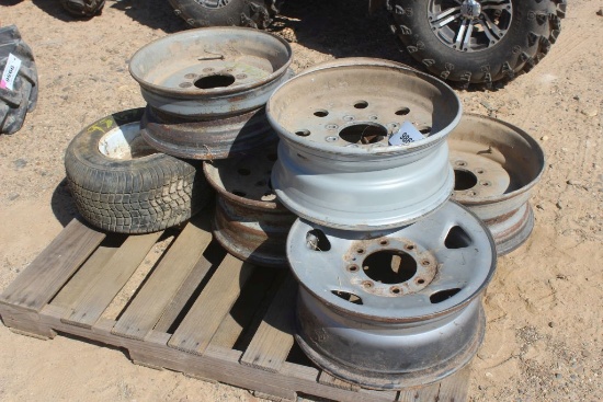 9 METAL RIMS