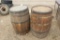 WOODEN BARRELS