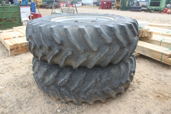 20.8R 38 TIRES AND WHEELS 2CT