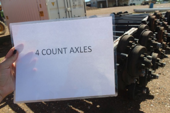 4CT AXLES