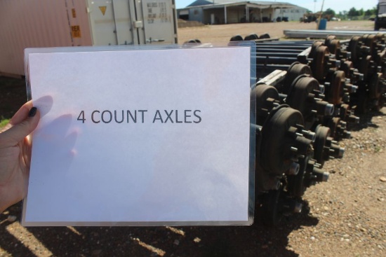 4CT AXLES