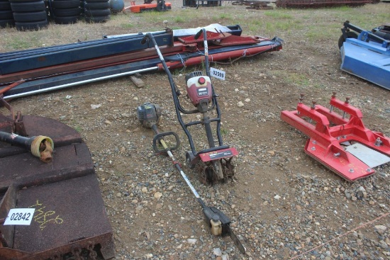 MINI TILLER, CRAFTSMAN POLE SAW, CRAFTSMAN WALK BEHIND TRIMMER