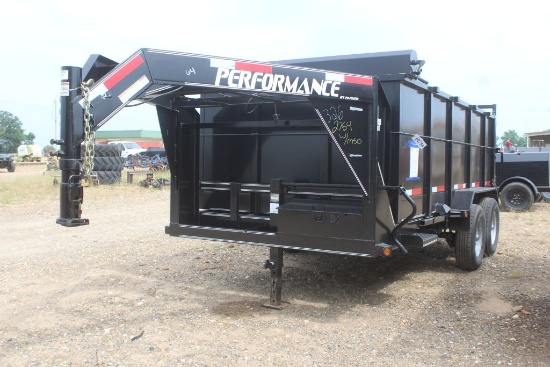14FT GN DUMP TRAILER W/MSO