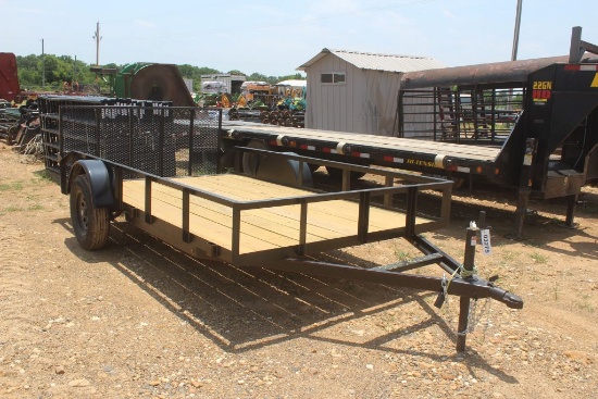 6X12 BUMPER PULL TRAILER NO TITLE