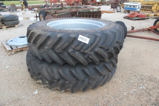 TRACTOR TIRES AND RIMS