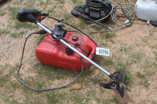 TROLLY MOTOR AND FUEL TANK