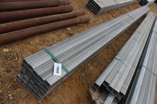 2 1/2  SQ TUBING 25CT 24FT