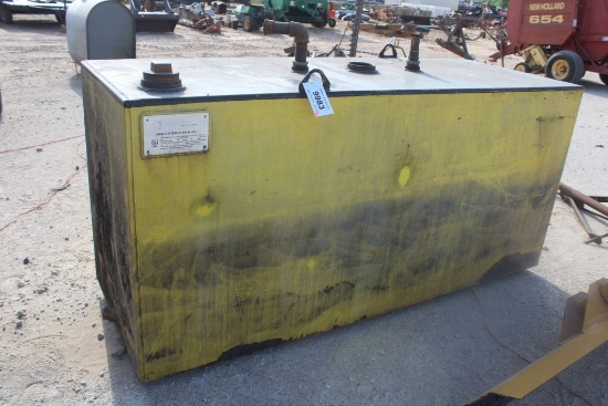 480 GALLONS YELLOW OIL TANK