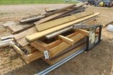 PILE OF LUMBER & MISC.