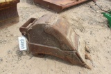 MINI EXCAVATOR BUCKET