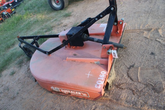Bush Hog Sq160 5' 3pt Cutter W/Shaft