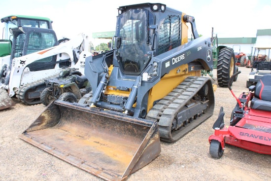 John Deere 331g C/A Rubber Track Skid Steer 369hrs (We Do Not Guarantee Hours)