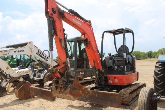 Kubota U35-4 Rubber Track Mini Excavator